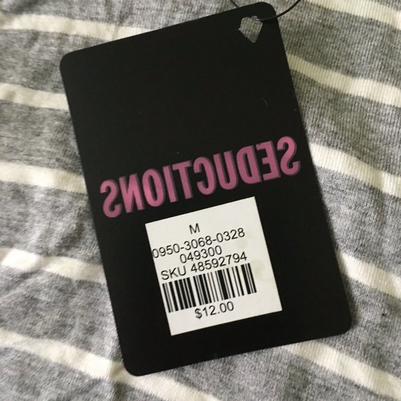 🐙 Seductions By Sirens Striped Blouse - Picture 8 of 8